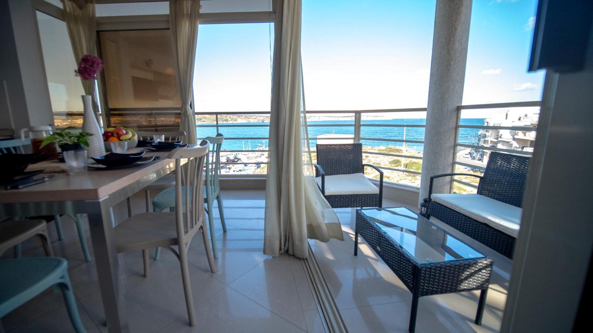 Mellieha Bay 3 Bedroom Apartment "Coastal Comfort" Exterior foto